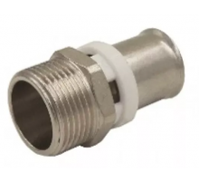 Пресс муфта 16*1/2 нр никель  M прокл Tim (280/35)