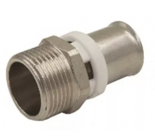 Пресс муфта 16*1/2 нр никель  M прокл Tim (280/35)