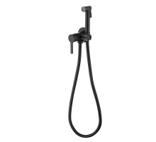 Смеситель для биде с держ  (встроенный) 4048 black Kern кругл (18/шт)