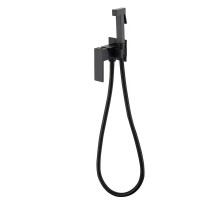 Смеситель для биде с держ. (встроенный) 4046 Black Kern квадр (18 шт)