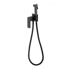 Смеситель для биде с держ. (встроенный) 4046 Black Kern квадр (18 шт)