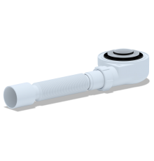 Сиф.душ.подд.с гофрой1 1/2 h53мм, клик (8/шт)