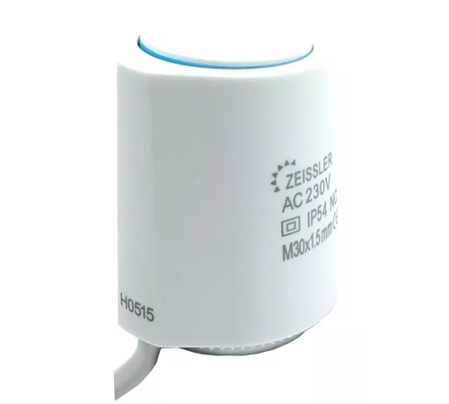 Сервопривод электротермический нормально закрытый M30*1.5 (60/1) ТИМ