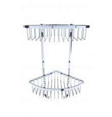 Полка угловая 2 ая ( хром) 9535CR Kern (5 шт)