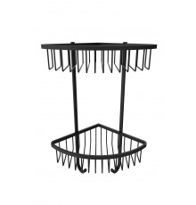 Полка угловая 2 ая ( черный ) 9535 BL Kern (5 шт)