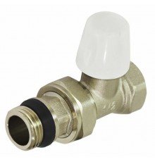 Вентиль рад. нижний прямой под шестигранник 3/4  ZEISSLER (40/4шт)