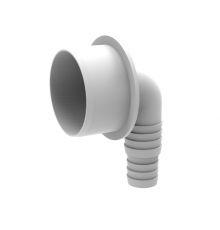Адаптер Г-образный для подключ. слива (вход 20/20мм, выход 50мм) (15/1) Орио