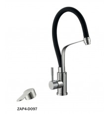 Смеситель для кухни бок.  сатин. ZAP4-D090 G lauf