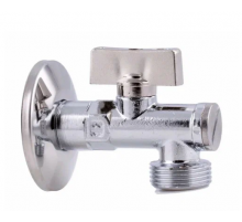 Кран  BgT угл ХРОМ.  1/2  -3/8  (871) (80/20)