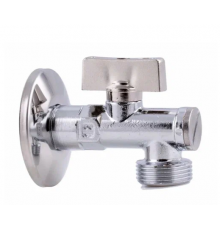 Кран  BgT угл ХРОМ.  1/2  -3/8  (871) (80/20)