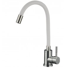 Смеситель для кухни нерж. с серым изливом   EZA4 -F090GY G lauf