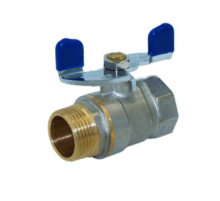 Кран шар. ЭКО. 3/4 г/ш бабочка ТIM(80/12)