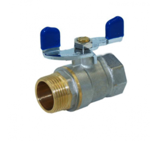 Кран шар. ЭКО. 3/4 г/ш бабочка ТIM(80/12)