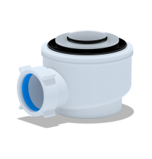 Сифон Aни  для душ поддона кнопач. E410CL  (12/шт)