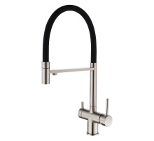 Смеситель для кухни  под фильтр  2061 satin Kern (5шт)