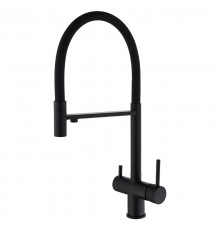 Смеситель для кухни  под фильтр  2061 black Kern (5 шт)