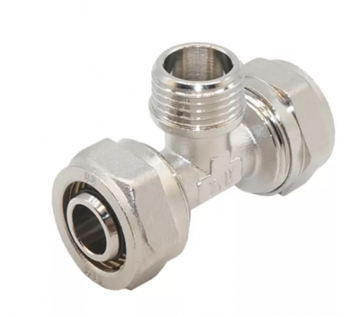 Тройник 16 х 1/2 НР м/п  (70/5)Тим