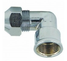 Угол хром цанга 3/8 х 1/2 ВР TIM (150/10)