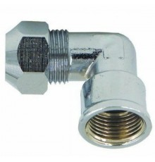 Угол хром цанга 3/8 х 1/2 ВР TIM (150/10)