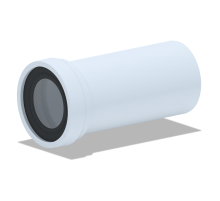 Трубка фановая ф 250 W1220 (20/шт)    110 х ПРЯМАЯ