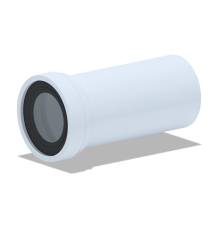 Трубка фановая ф 250 W1220 (20/шт)    110 х ПРЯМАЯ