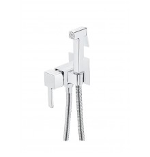 Смеситель д/ биде с держ. в комлекте  (встроенный)  квадрат. 45065 Wassernova (20/шт)