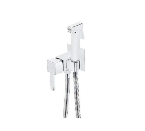 Смеситель д/ биде с держ. в комлекте  (встроенный)  квадрат. 45065 Wassernova (20/шт) по доступной цене.