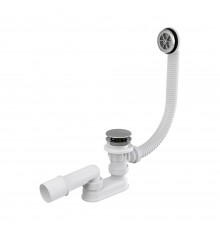 Слив для ванной  (автомат) Алкапласт A505CRM в пакете (без тросса) (20/шт)