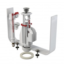 Арматура Алкапласт 1/2 нижний металл  с 2 -ым сливом SA08АSK (16/шт)