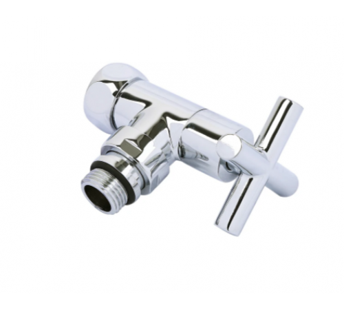 Кран для п/с угл. крест. 1/2ш х 3/4 г Тим (20/1)