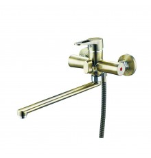 Смеситель для ванны перек на корп. бронза NUD7-A045KT