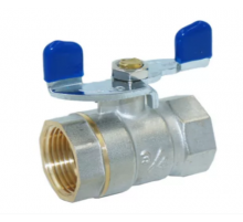 Кран шар. ЭКО. 1/2 г/г  бабочка Тим (120/16)