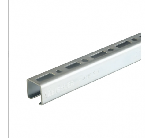 Профиль монтажный  30*30*2-2000mm Zeissler (6/6) по доступной цене.