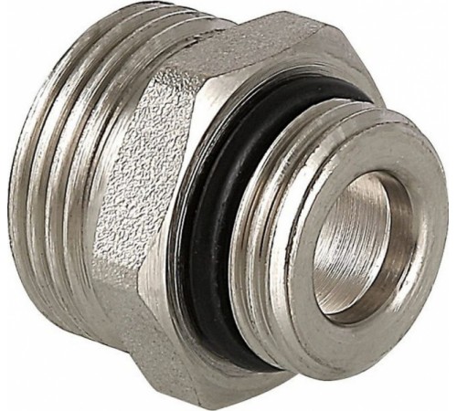 Ниппель с уплот.кольцом 3/4ш*3/4ш,никелированный (150/10)