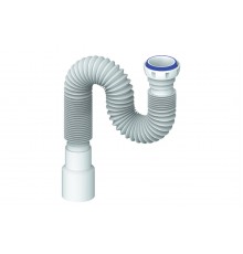 Гибкая труба 1 1/2 х 40 х 50 (800мм)  Юникорн  (120/шт) D85