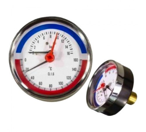 Термоманометр акс. (задний) 10 бар Тим (60/1шт)