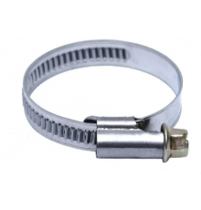 Хомут червячный 25-40 НЕРЖ  (2000/100)