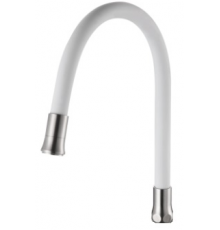 Гусак для смесителя гибкий белый    VEDOUCI