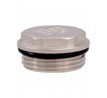 Заглушка... с упл. кольцом 3/4 ш (320/10) __никел. Тим