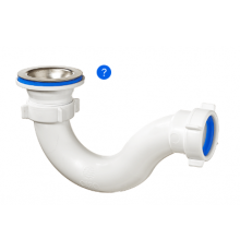 Сифон для душ. поддона круг. с метал. выпуском ОРИО А-4258 (75/шт)