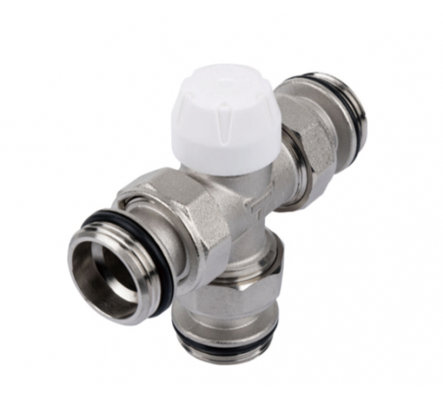 Регулируемый зональный клапан под термостатическое устройство М30*1.5, 1" (30/1) Тим