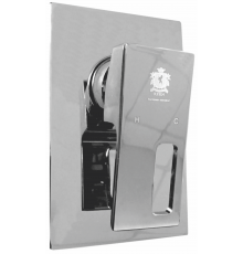 Смеситель для скрытого монтажа прямоуг. 4005 Kern (12/шт) Chrome