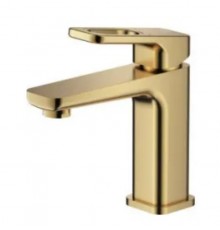 Смеситель для умывальника  Wassernova 10025 MG матовое золто