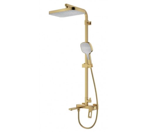 Душевая система  55025 MG матовое золото Wassernova