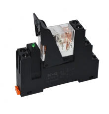Реле промежуточное на DIN рейку,12V DC в сборе