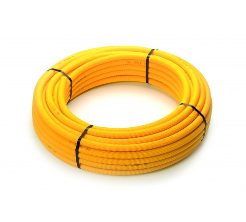 Труба гофрир. из нерж.стали отожженная в оболочке ф 20A  (30м) Zeissler