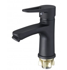 Смеситель для раковины PUD-1045 YB черный-матовый G lauf (10/шт)