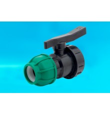 Кран шар.разъемный ПНД 20 х 1/2 ВР (60/шт) политэк