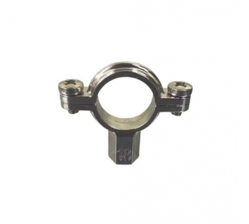 Хомут для фиксации нержавеющей трубы 18мм (400/10) Zeissler по доступной цене.