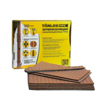 Шумоизоляция Tonlos PIPE 515*410*75 ( Красный )